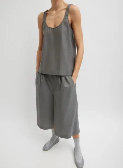 Grant Crossdye Suiting Tank Top-Tibi Best