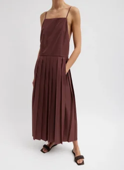 Italian Sporty Nylon Overall Dress-Tibi Best