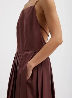 Italian Sporty Nylon Overall Dress-Tibi Best