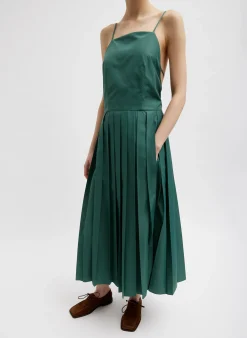 Italian Sporty Nylon Overall Dress-Tibi Hot