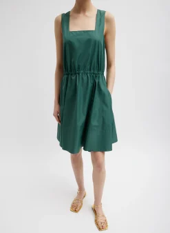 Italian Sporty Nylon Short Tank Dress-Tibi Clearance