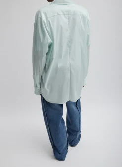 Light Weight Cotton Nylon Easy Tuxedo Shirt-Tibi Best