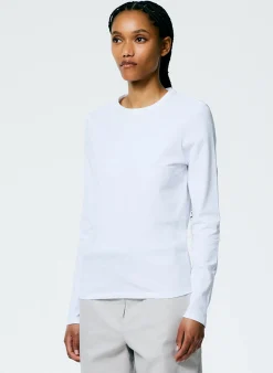 Long Sleeve Fitted T-Shirt-Tibi New