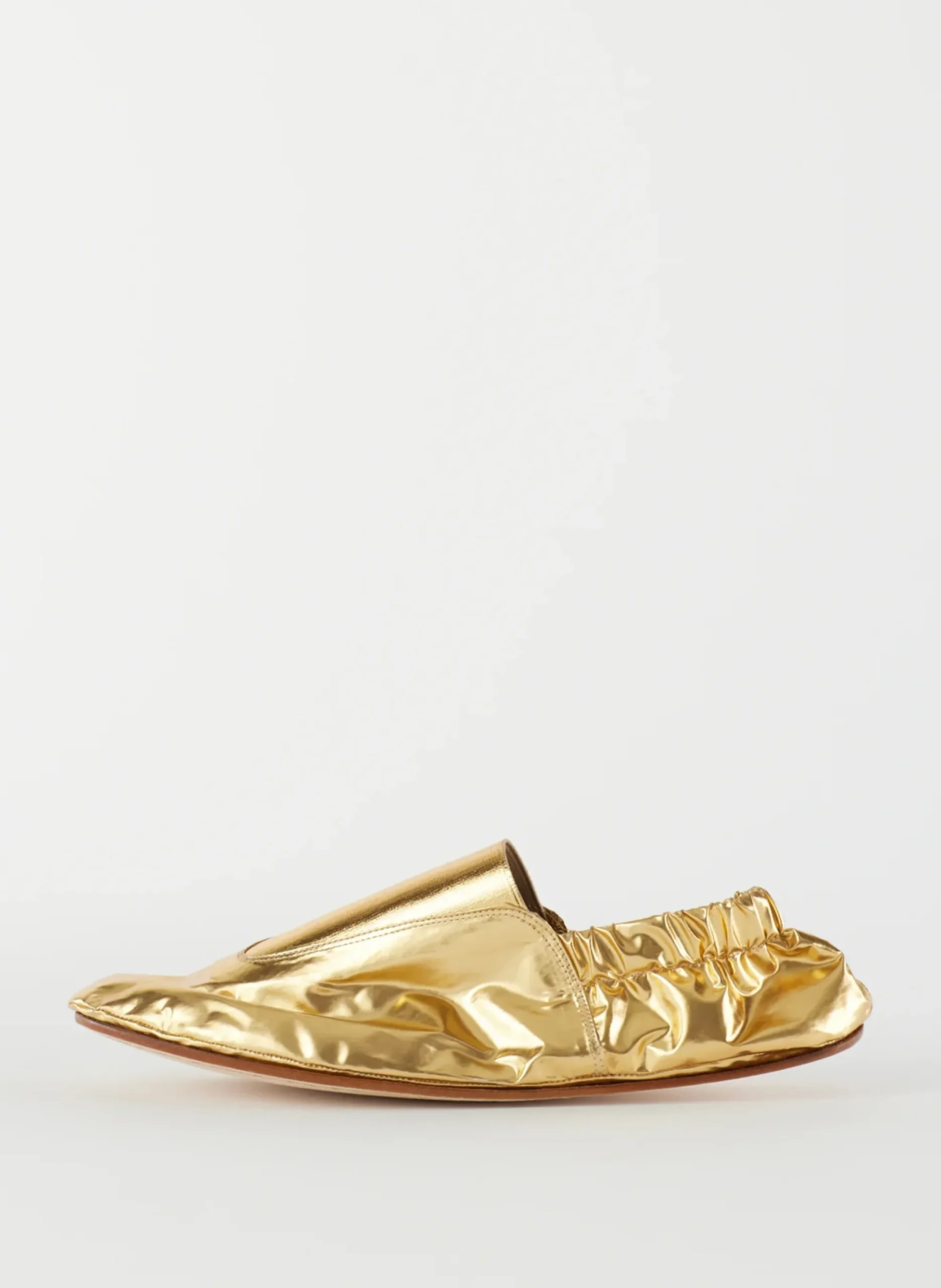 Metallic Mikhail Flat-Tibi New