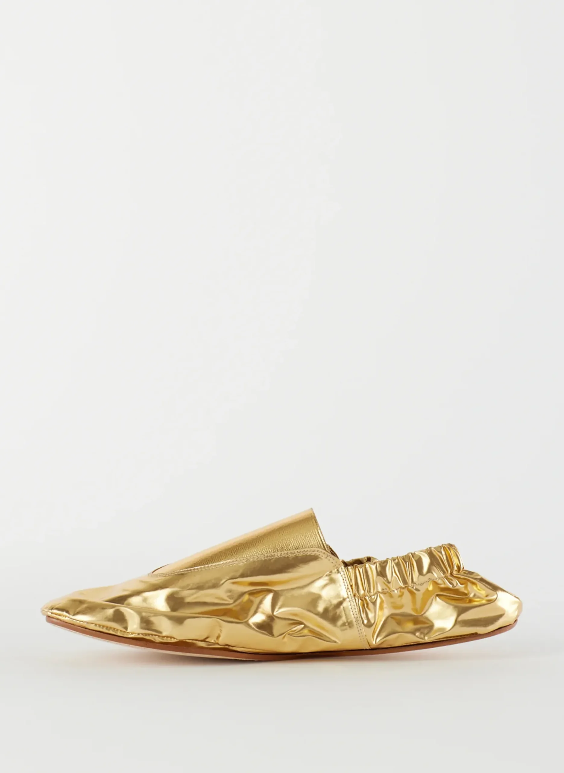 Metallic Mikhail Flat-Tibi New