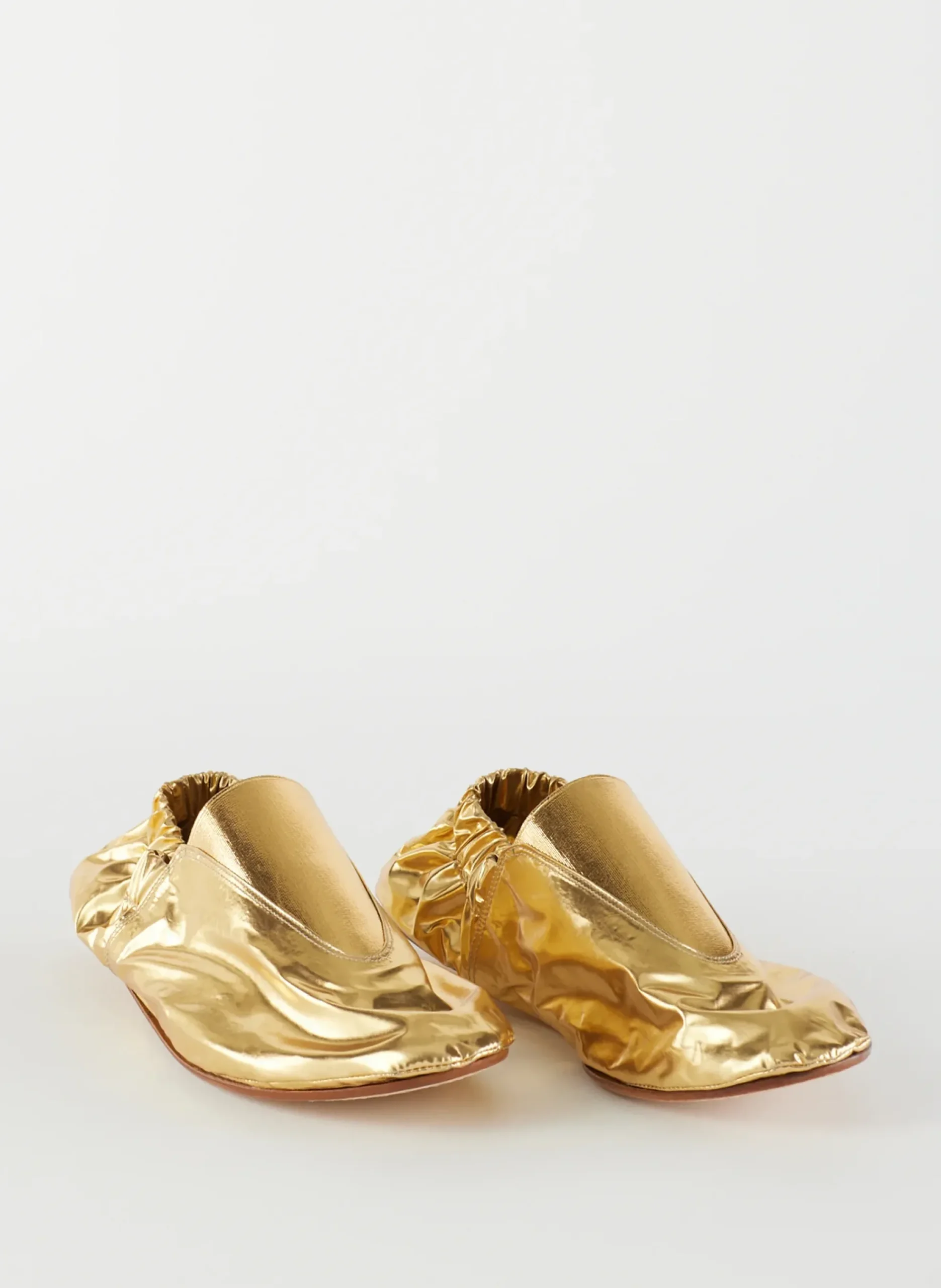 Metallic Mikhail Flat-Tibi New
