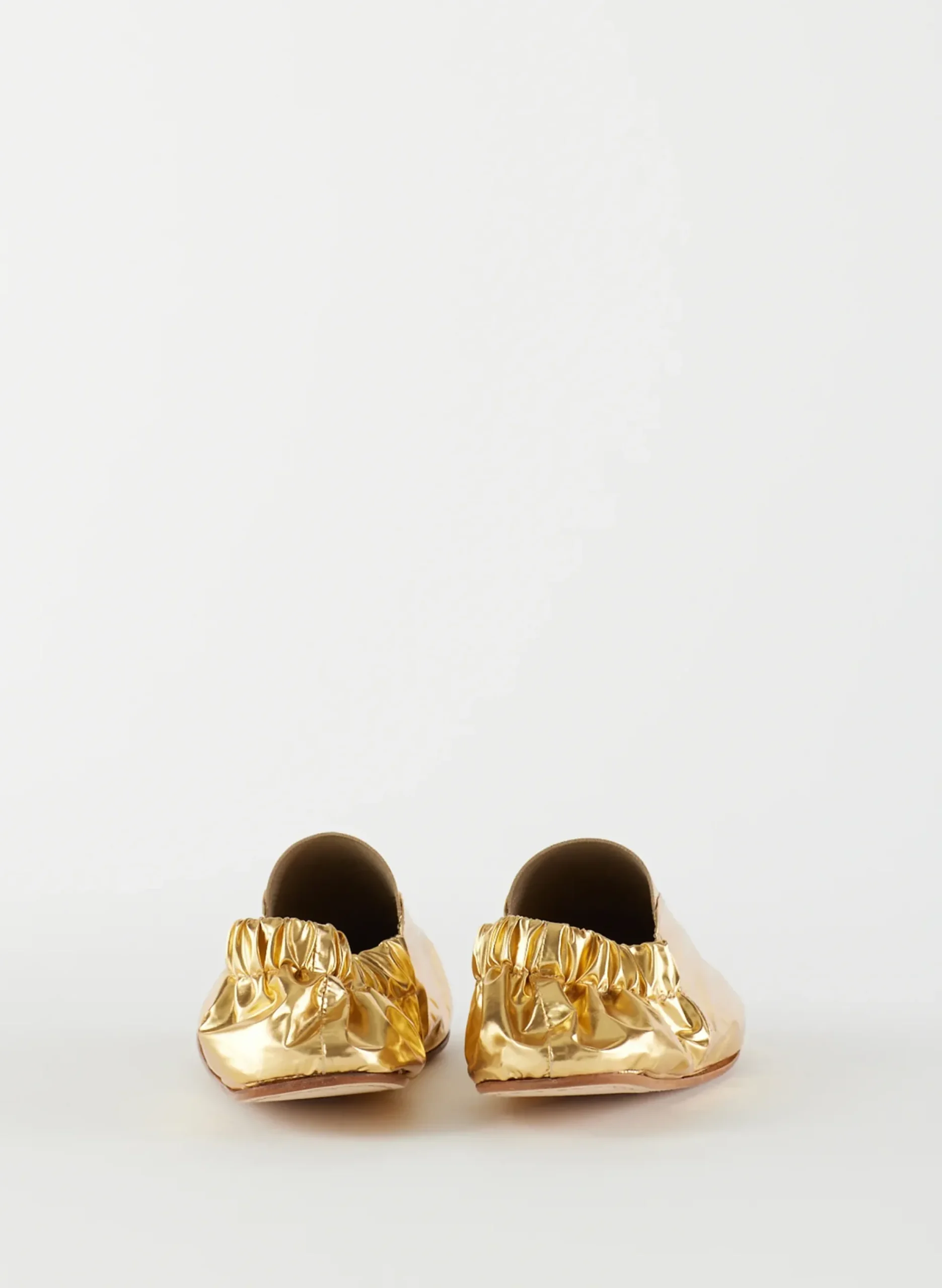 Metallic Mikhail Flat-Tibi New
