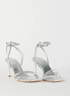 Metallic Nappa Guy Sandal-Tibi Best