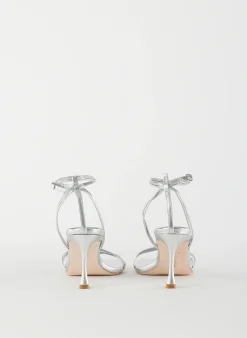 Metallic Nappa Guy Sandal-Tibi Best