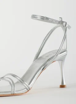 Metallic Nappa Guy Sandal-Tibi Best