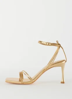Metallic Nappa Guy Sandal-Tibi New