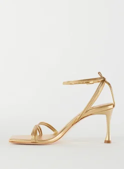 Metallic Nappa Guy Sandal-Tibi New