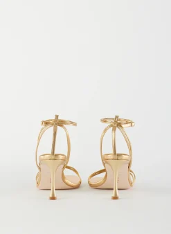 Metallic Nappa Guy Sandal-Tibi New