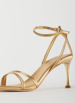 Metallic Nappa Guy Sandal-Tibi New