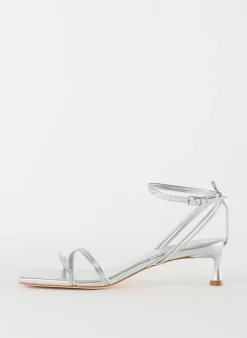 Metallic Nappa Harper Sandal-Tibi Discount