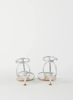 Metallic Nappa Harper Sandal-Tibi Discount