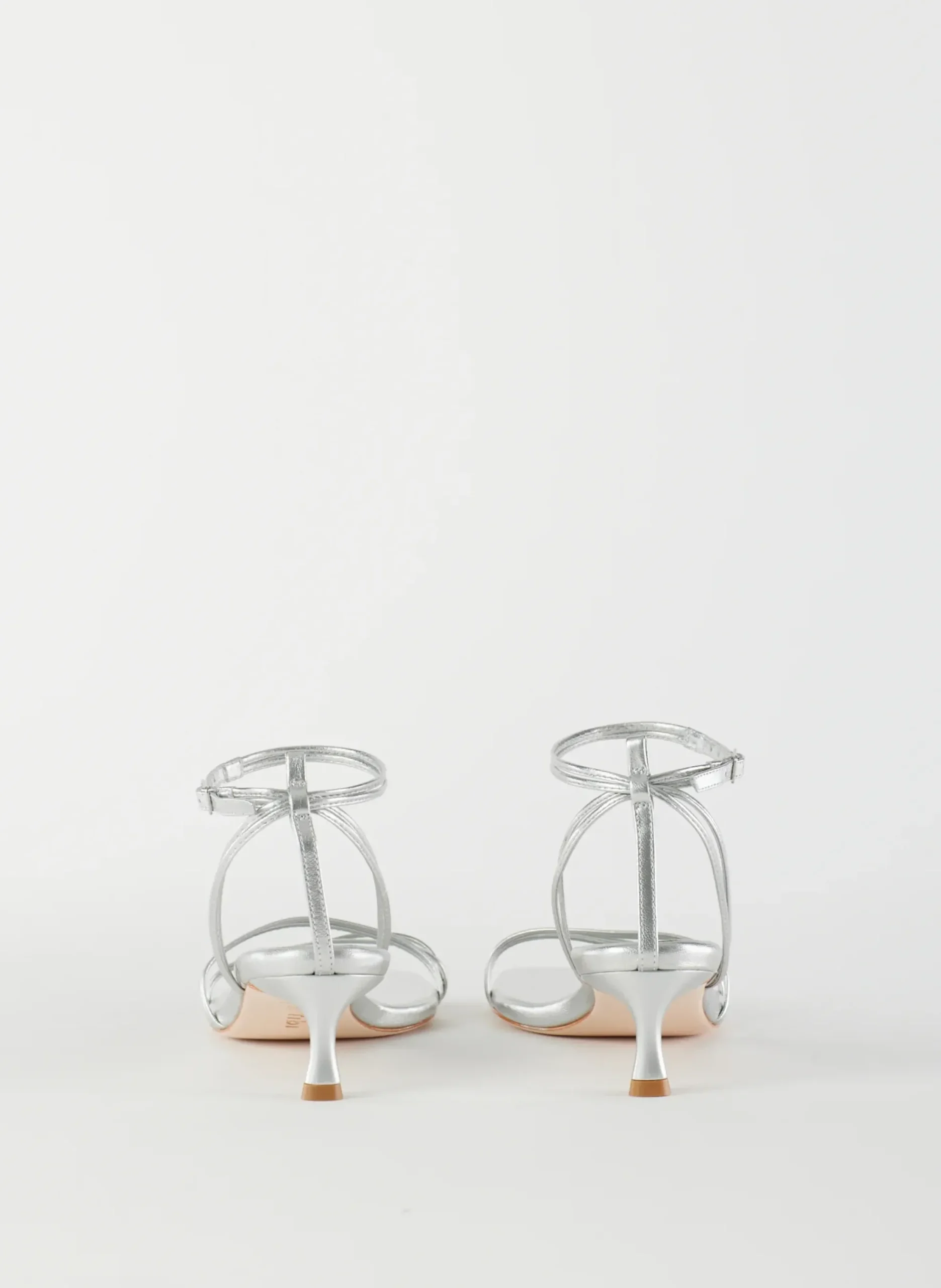Metallic Nappa Harper Sandal-Tibi Discount