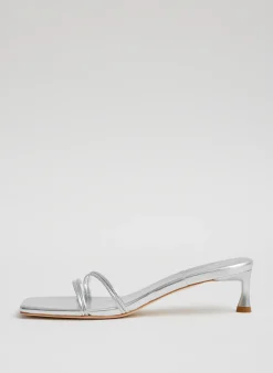Metallic Nappa Jim Sandal-Tibi Hot