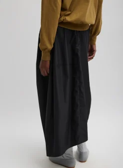 Nylon Asymmetrical Balloon Skirt-Tibi New