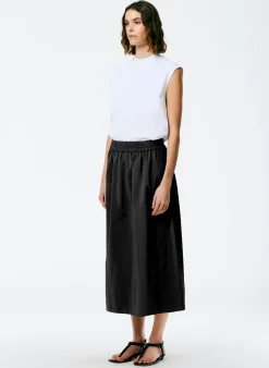Nylon Pull On Full Skirt-Tibi New