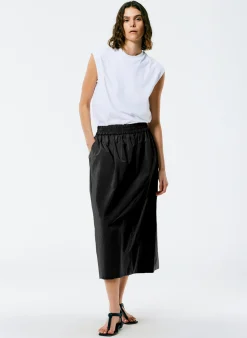 Nylon Pull On Full Skirt-Tibi New
