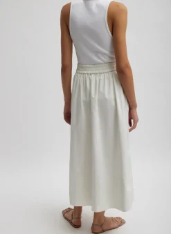 Nylon Pull On Full Skirt-Tibi Outlet