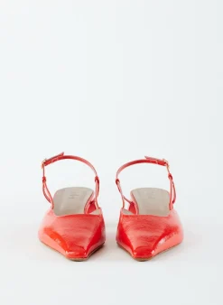 Patent Leather Oscar Slingback-Tibi Fashion