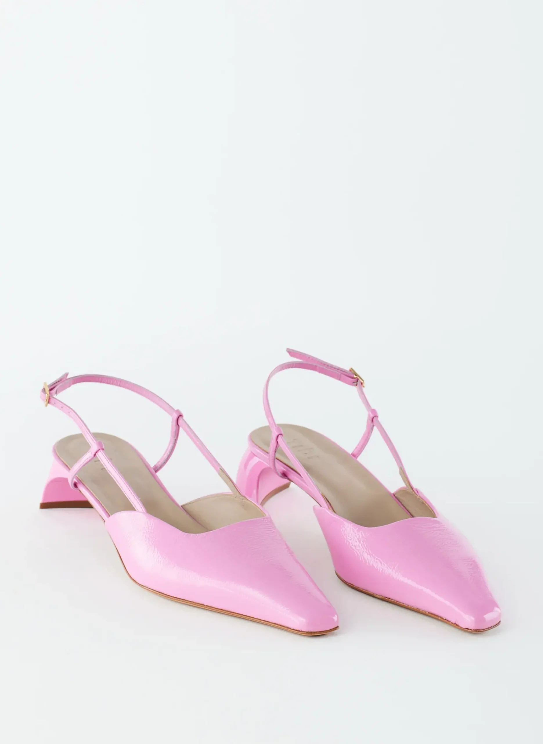Patent Leather Oscar Slingback-Tibi Best