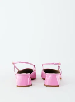 Patent Leather Oscar Slingback-Tibi Best