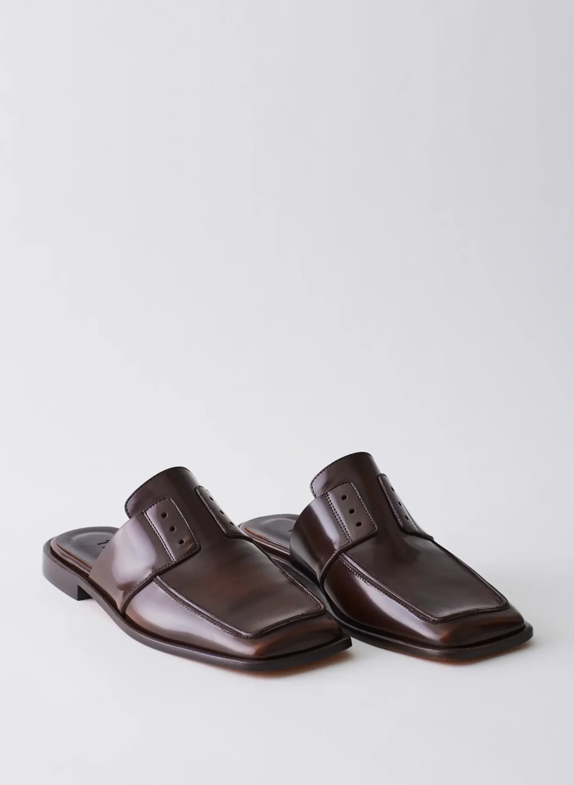 Pedro Slide Square Toe Loafer-Tibi Clearance
