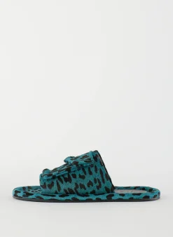 Pony Hair Calf Print Beryen Sandal-Tibi Fashion