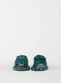 Pony Hair Calf Print Beryen Sandal-Tibi Fashion