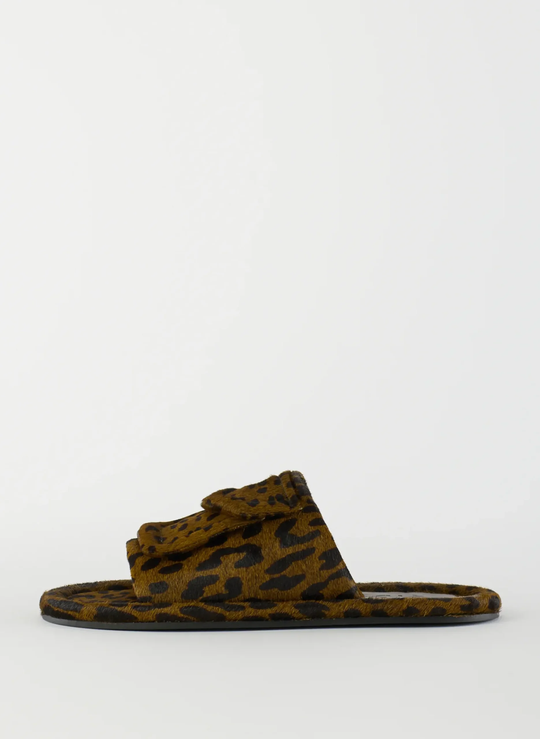 Pony Hair Calf Print Beryen Sandal-Tibi New