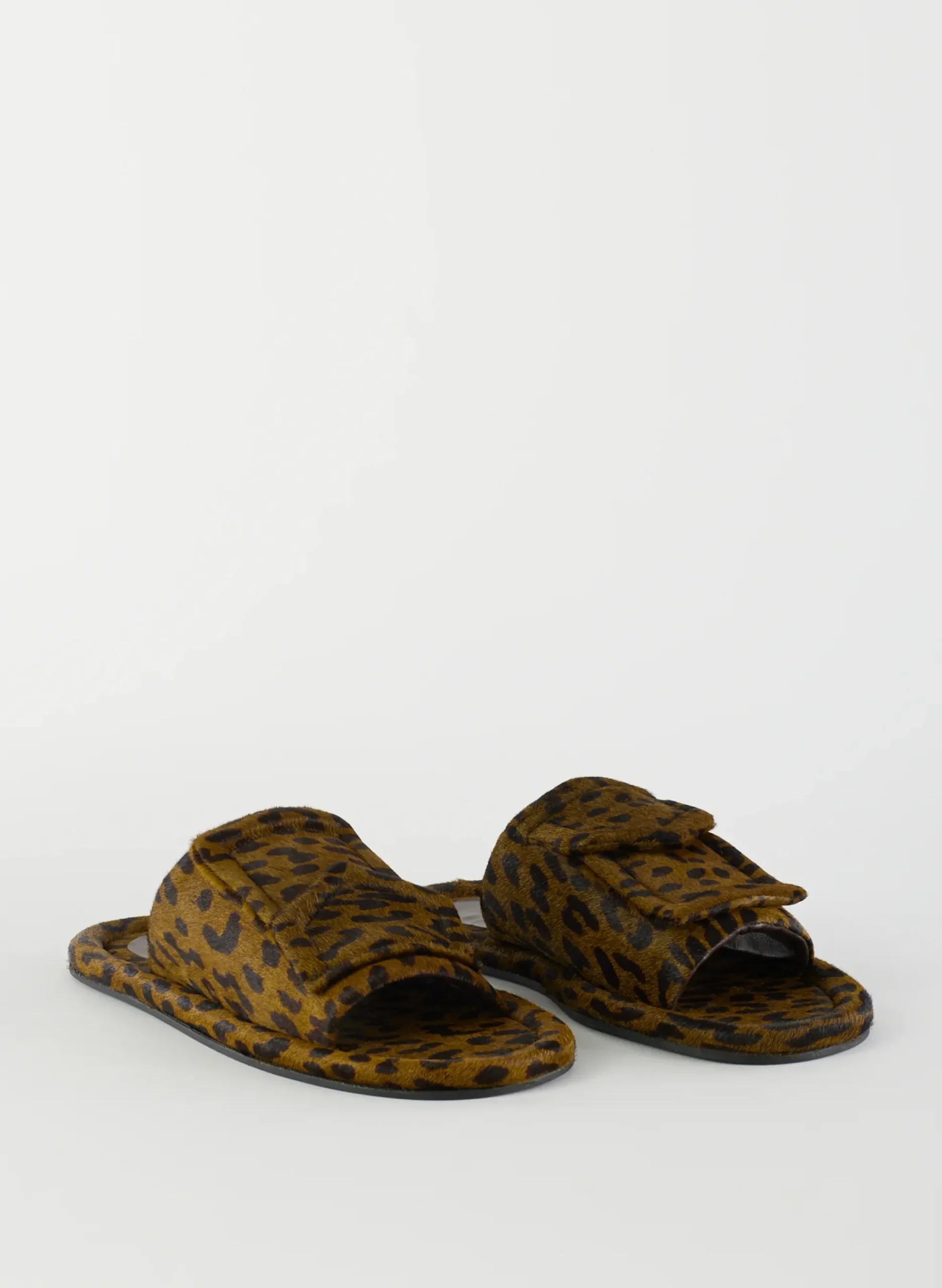 Pony Hair Calf Print Beryen Sandal-Tibi New
