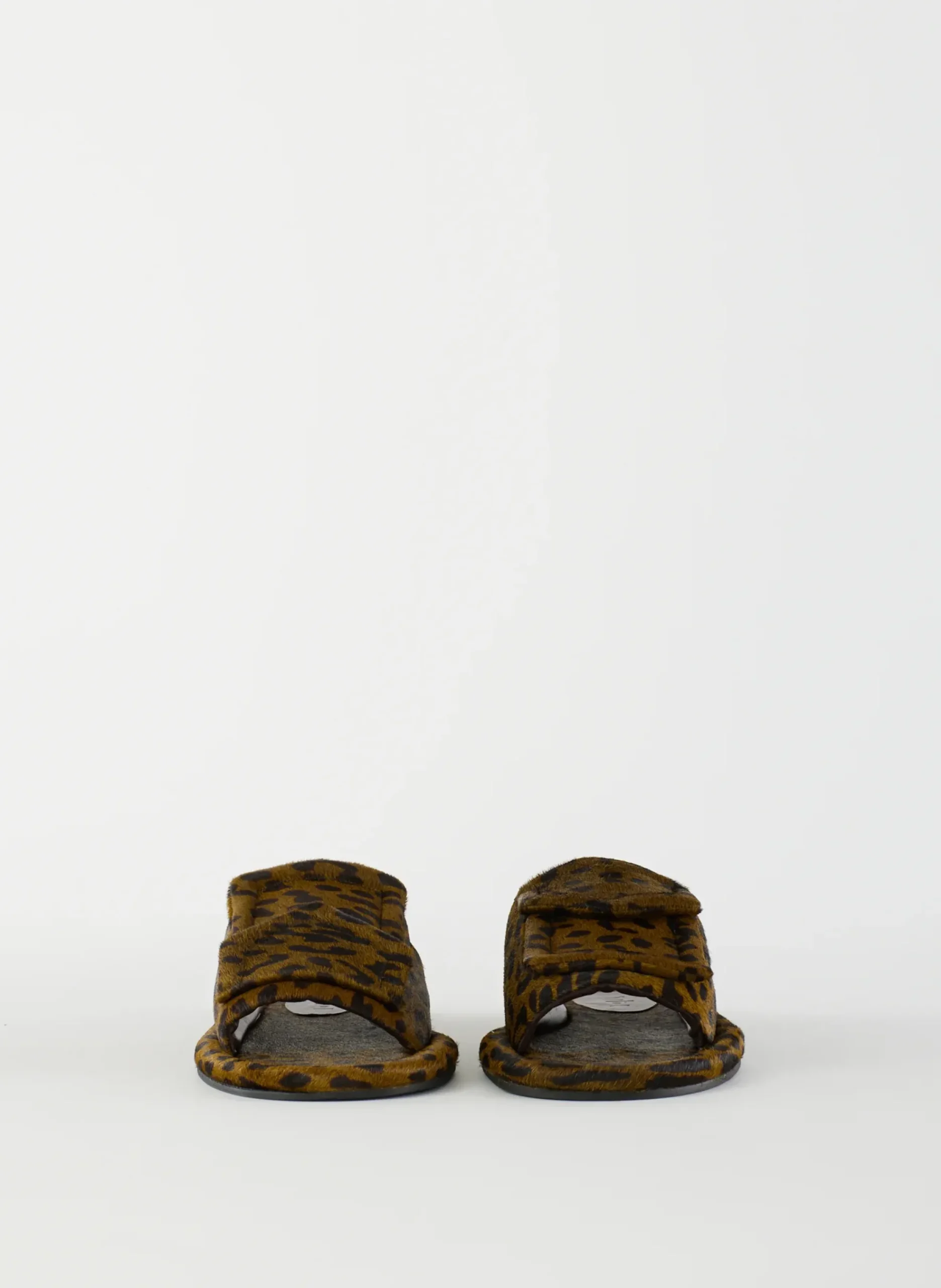 Pony Hair Calf Print Beryen Sandal-Tibi New
