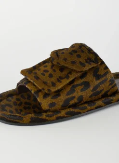 Pony Hair Calf Print Beryen Sandal-Tibi New