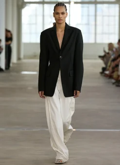 Recycled Tropical Wool Sculpted Blazer-Tibi Sale
