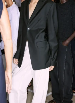 Recycled Tropical Wool Sculpted Blazer-Tibi Sale