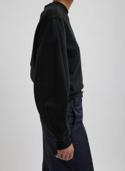 Sculpted Long Sleeve Sweatshirt-Tibi New