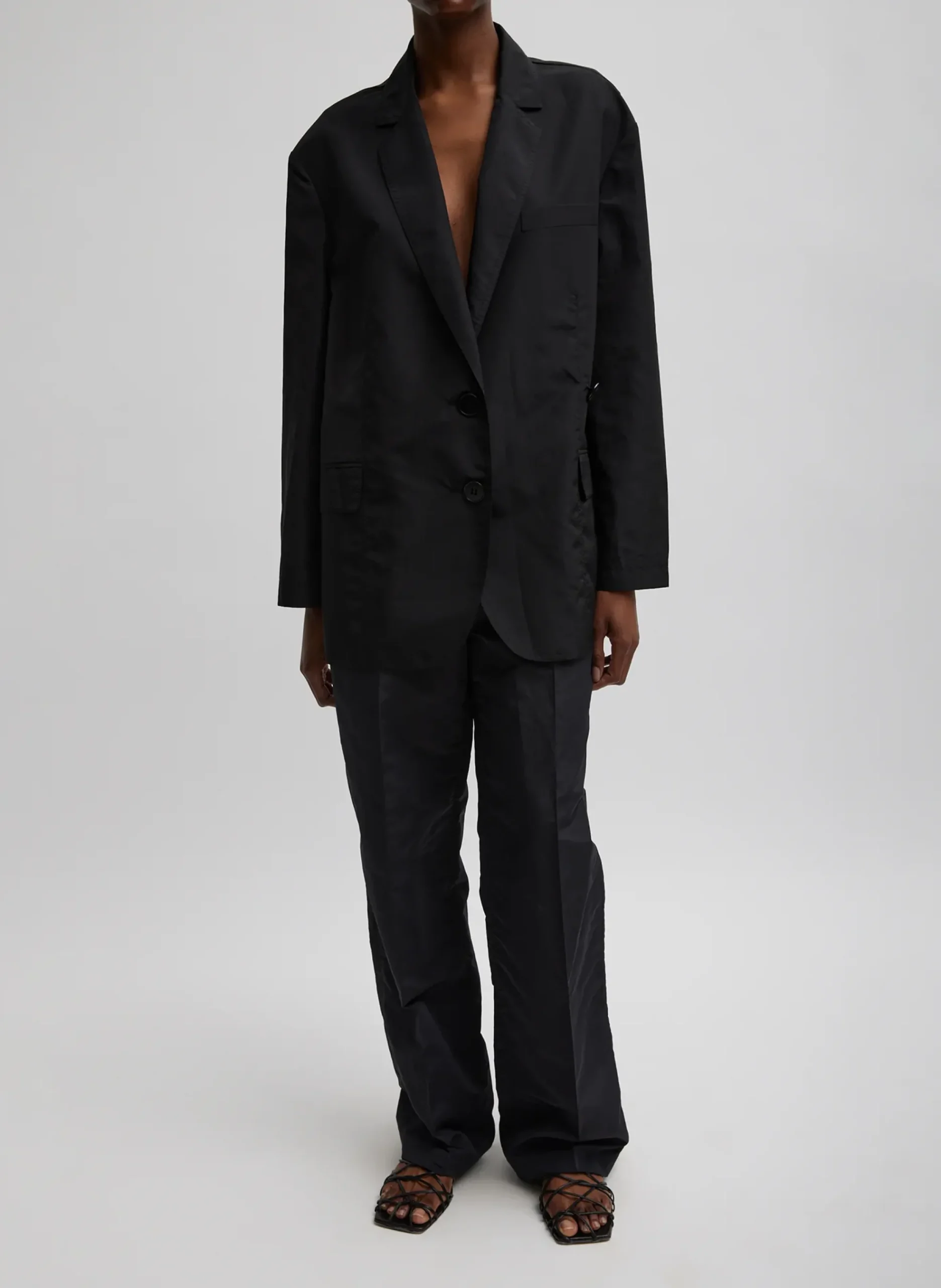 Silk Nylon Liam Blazer-Tibi Sale