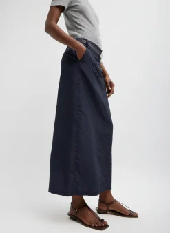 Silk Nylon Maxi Skirt-Tibi Clearance