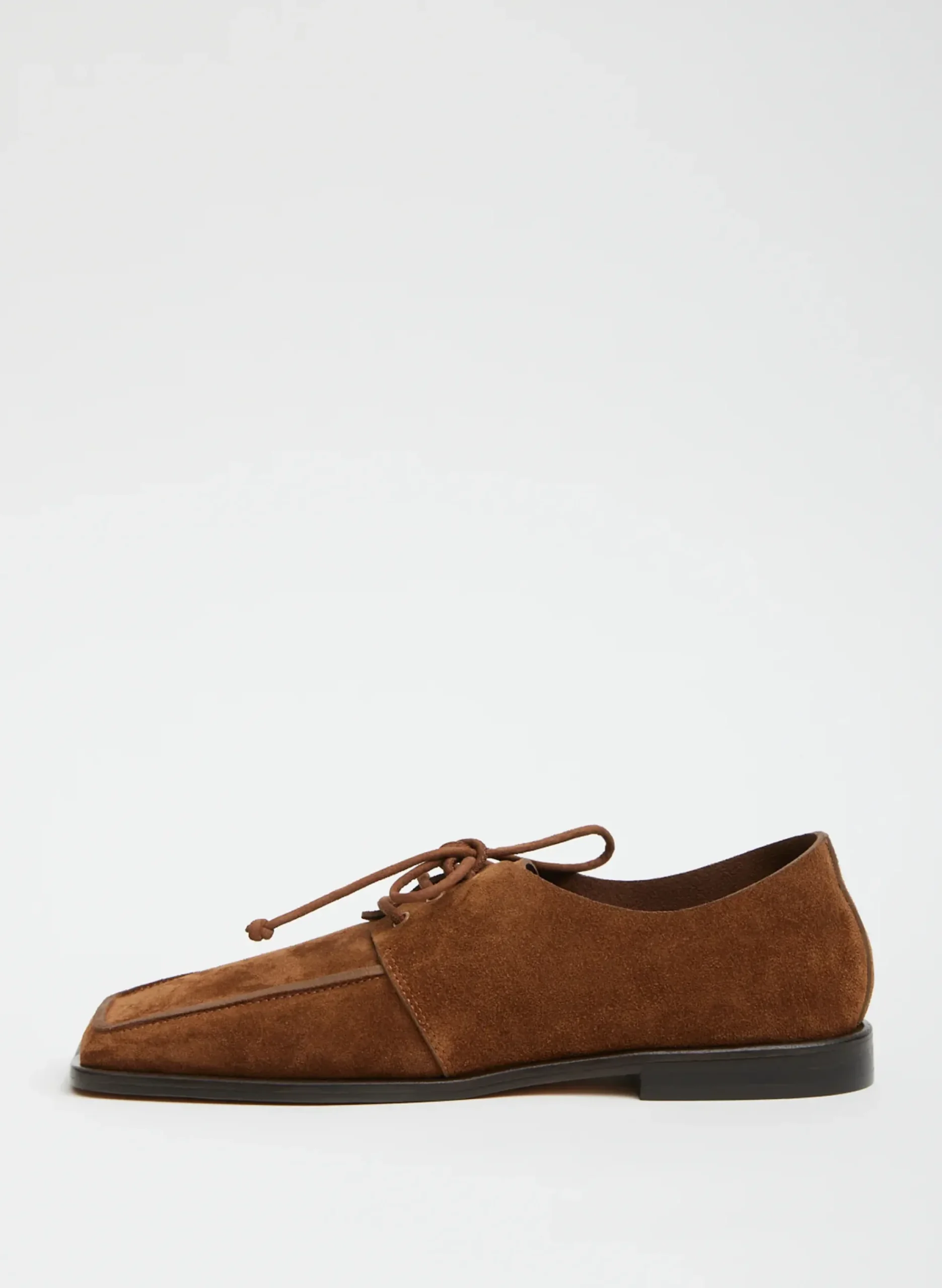 Suede Brody Square Toe Loafer-Tibi Fashion