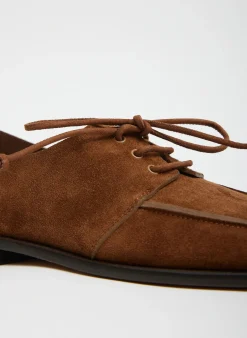 Suede Brody Square Toe Loafer-Tibi Fashion