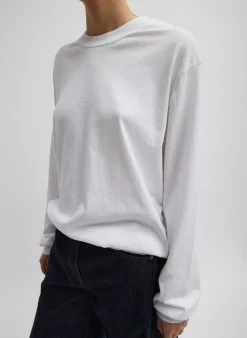Super Fine Gauge Perfect Men's Pullover-Tibi Fashion