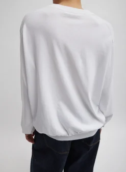 Super Fine Gauge Perfect Men's Pullover-Tibi Fashion