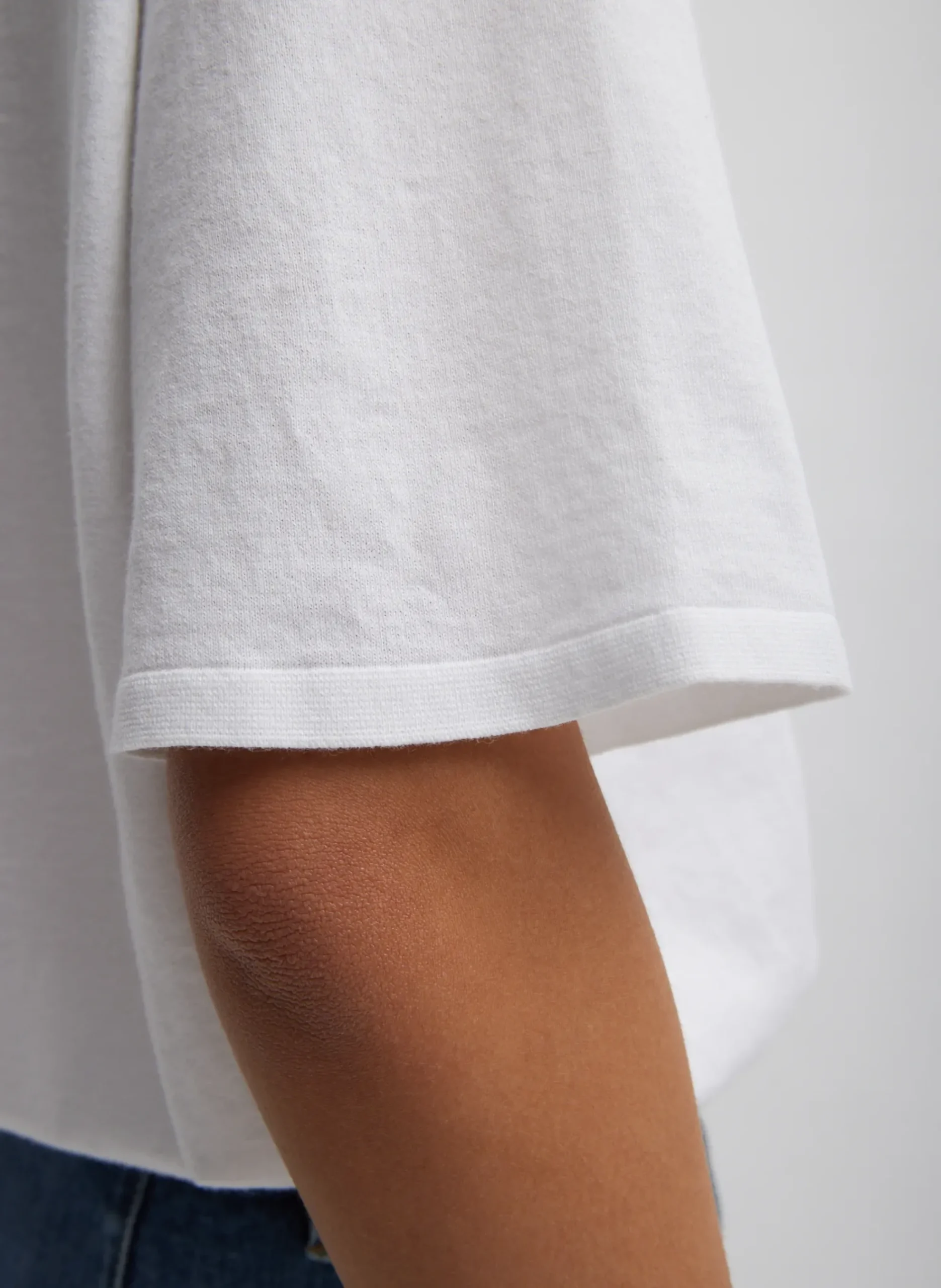 Super Fine Gauge Perfect Short Sleeve Men's Pullover-Tibi Best