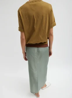 Super Fine Gauge Perfect Short Sleeve Men's Pullover-Tibi Best