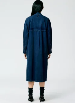 Tencel Cotton Shirtdress-Tibi Hot