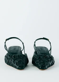 Textured Victor Slingback-Tibi Clearance