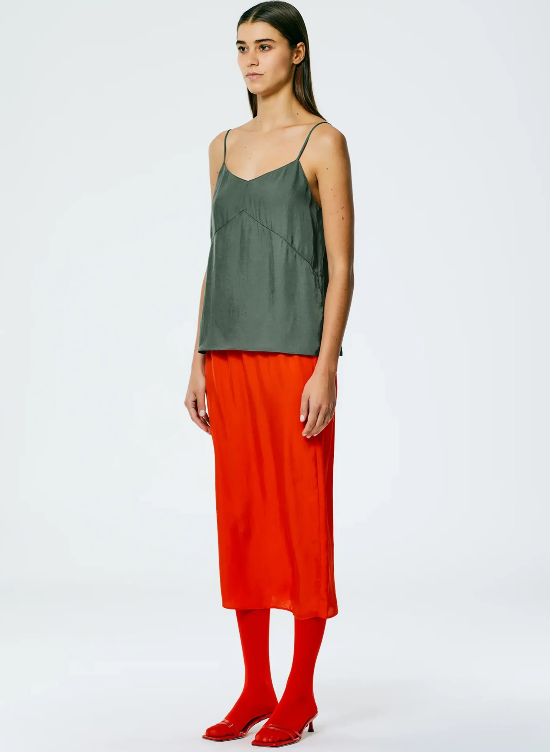 The Slip Skirt-Tibi Hot